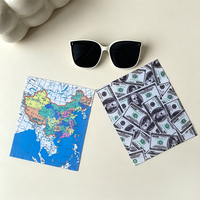 Paño de limpieza para lentes de cámara, relojes y gafas, de tela tejida de primera calidad, con logotipo personalizado y serigrafía.