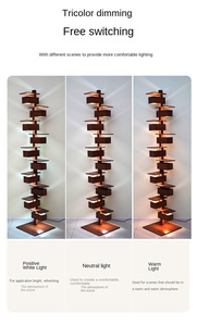 ไฟ LED พื้นทันสมัยสำหรับตกแต่งศิลปะลดแสงโลหะอลูมิเนียมสำหรับห้องนั่งเล่นศึกษาโรงแรม - Product Image 5