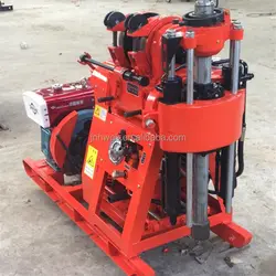 Hengwang kleine draagbare 100 meter tunnel waterput rotatieboorinstallatie met dieselmotor & pomp, ISO gecertificeerd, te koop - Product Image 3