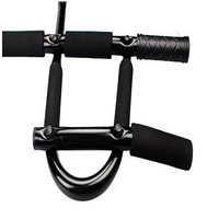 Barre de traction TOPKO pour porte, sans vis, robuste, largeur réglable, pour entraînement du haut du corps à domicile
