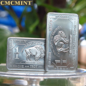Niob barren 1 Unze Feine Niob Buffalo Bullion Bars C97 - Product Image 4