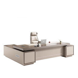 Mobilier de <span class=keywords><strong>bureau</strong></span> <span class=keywords><strong>bureau</strong></span> de chef <span class=keywords><strong>2m</strong></span> gestionnaire de panneaux de particules table de <span class=keywords><strong>bureau</strong></span> exécutive table en forme de L pour le <span class=keywords><strong>bureau</strong></span> - Product Image 1