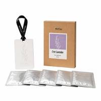 Désodorisant de voiture en carte parfumée EVA, pendentif diffuseur de parfum suspendu, carte parfumée florale gaufrée, éliminateur d'odeurs longue durée, coffret cadeau