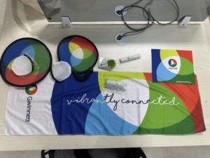 Ensemble de ventilateurs pliables en forme de disque volant avec sac pour les sports de plein air, design pliable pratique, idéal pour les cadeaux promotionnels d'entreprise - Product Image 6
