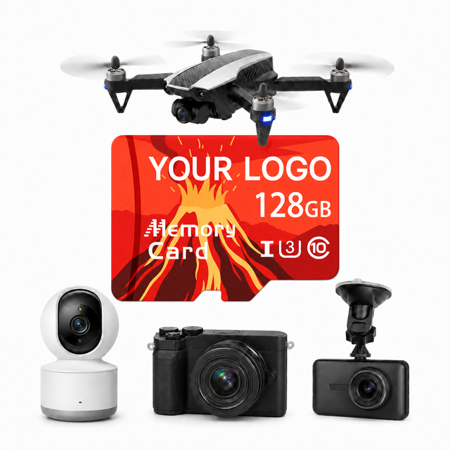 High-speed Plastic TF Cards for Dashcams 32GB/64GB Mobile Phone SD Memory Cards & Surveillance Video Storage Cards CLASS10/A1