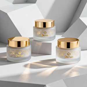 Tùy chỉnh thực hiện Vòng lọ thủy tinh 1/2oz 2oz 4oz 6oz 8oz 12oz 16oz thủy tinh mỹ phẩm <span class=keywords><strong>Jar</strong></span> thẳng bên lọ thủy tinh với nắp - Product Image 3