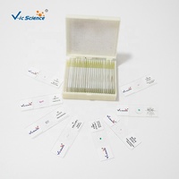 25pcs Basic Medical Student Slides Prepared Microscope Histology Slides Teaching Resources