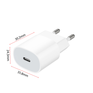Caricabatterie da Fabbrica 20W/25W PD <span class=keywords><strong>Tipo</strong></span> <span class=keywords><strong>C</strong></span>, Adattatore per Ricarica Rapida per <span class=keywords><strong>iPhone</strong></span> 16 15 14 13 12 Pro Max con OTP OVP - Product Image 2