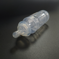 Bouteille en plastique jetable pour nourrissons de 100 ml, en PP, de qualité alimentaire, avec échelle et bouchon à vis pour aliments pour bébés