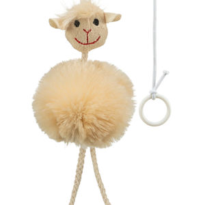 Oveja con elástico de 20 cm, juguete interactivo para mascotas - Product Image 3