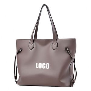Sacs à main en gros pour femmes, fabriqués en usine BSCI, en nylon PU souple, grande capacité, sacs fourre-tout de haute qualité, sac pour ordinateur portable de 4 pouces, sac fourre-tout tendance - Product Image 1