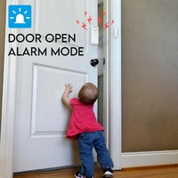Alarma Antirrobo Inalámbrica para Puertas y Ventanas de Casa, Sensor de Alarma de 130dB para Ventanas y Puertas