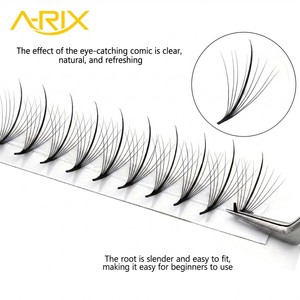 Extensions de cils A-RIX Wispy Spike faites à la main, effet aile de papillon 5/7/9D, bouquets préfabriqués volumineux 8-15mm, style anime - Product Image 2