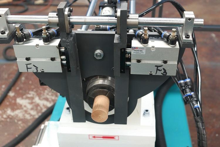 Automatic Feed CNC Wood Lathe with Stepper Motor & Gear High ...