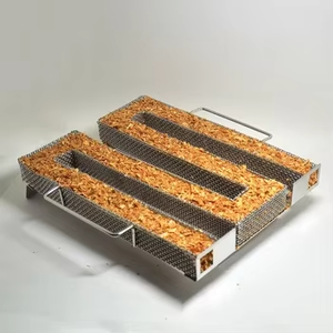 נירוסטה ידידותית לסביבה צורה גנרטור עשן קר עבור תיבת smoker עבור דגי סלמון אוניברסלי גומחות - Product Image 5