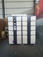 Casier de livraison de colis en métal, armoire à colis intelligente, casier intelligent pour supermarché, casier électronique intelligent pour colis express