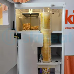 Grote Capaciteit Automatische Industriële Commerciële Bolvorm Popcorn Automaat