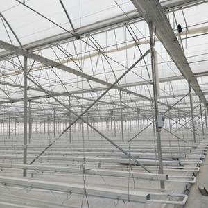 Hoja de plástico para PC Invernadero Marco de tubo galvanizado Casa verde con red de sombra - Product Image 6