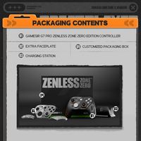 Control de Juego Inalámbrico para G7 Pro Zenless Zone Zero para Series X | Joysticks TMR de 1000Hz para PC/Windows/Android