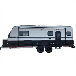 Caravane compacte XINYI avec chambre, cuisine, rangement et système d'alimentation pour le voyage et le camping - Product Image 1