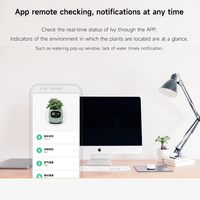 Pot Bunga Sensor Elektronik Digital Pintar dengan WIFI Desain Modern untuk Penggunaan di Rumah