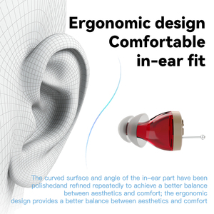 Calidad digital solo mini CIC audífono lista de precios amplificador de audición invisible recargable para sordera audífono barato - Product Image 4