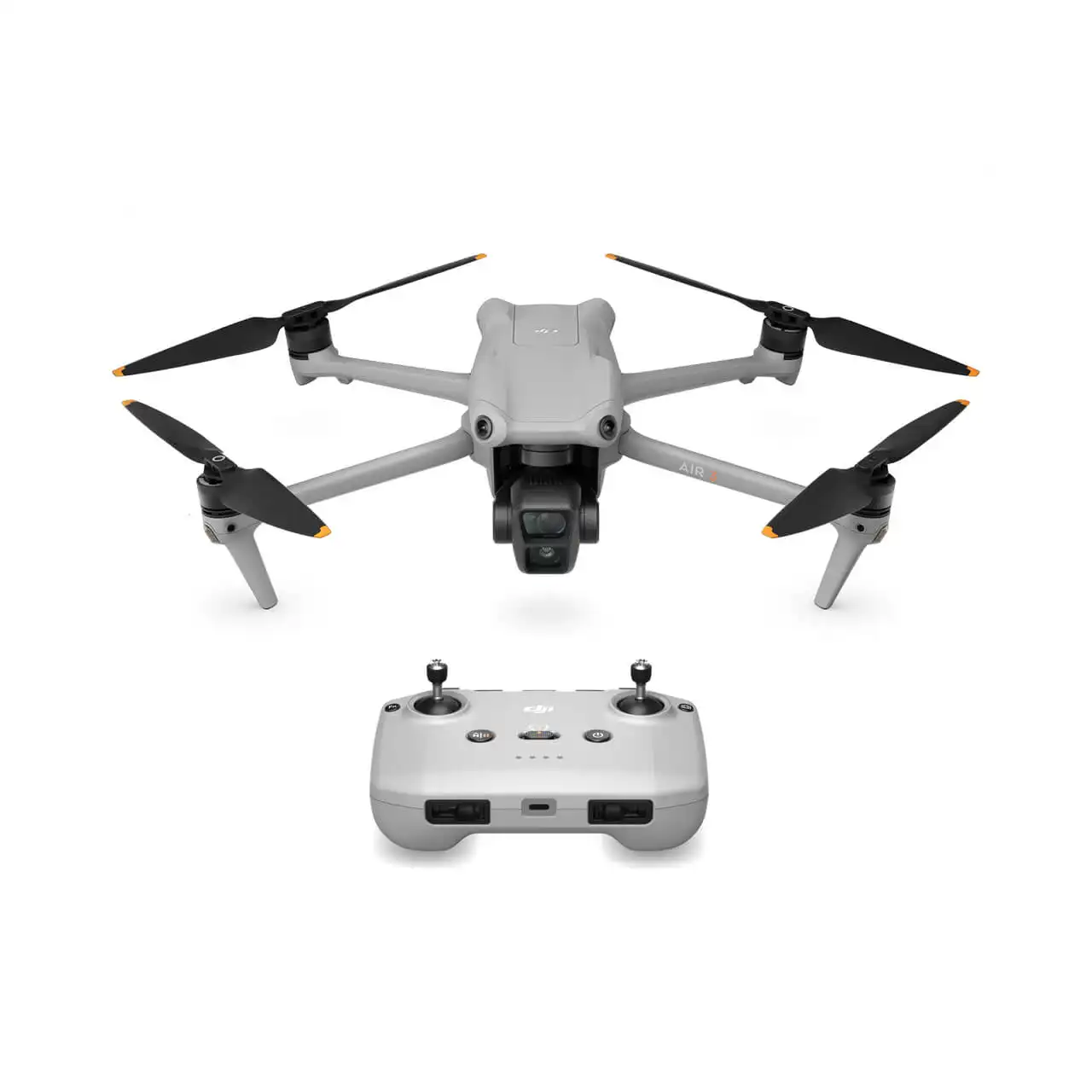 DJI Air 3 Fly più Combo (RC-N2 DJI) Air 3 Drone omnidirezionale ostacolo di rilevamento 46 min tempo di volo Max Dual telecamere primarie