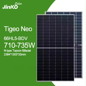 Giá bán buôn tấm pin năng lượng mặt trời Jinko 710w 715w 720w 725w, bán chạy, dùng cho thương mại - Product Image 1