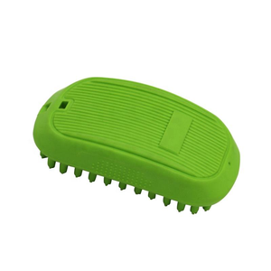 Brosse de toilettage pour <span class=keywords><strong>chien</strong></span> EUR PET, massage apaisant, shampoing pour animaux de compagnie, brosse de bain pour poils longs et courts, peigne courbé - Product Image 2