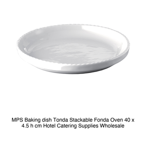 Bandeja para hornear MPS Tonda apilable para horno, 40 x 4.5 h cm, suministros para hostelería al por mayor - Product Image 2