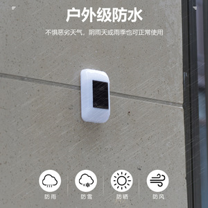 Lámpara Solar para Pared, Iluminación LED para Jardín y Cercas, Resistente al Agua, con Panel Solar, Encendido Automático Nocturno - Product Image 4