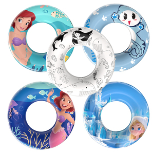 Anello Gonfiabile Personalizzato Principessa dell'Oceano in PVC, Galleggiante per Piscina, Divertimento Acquatico - Product Image 5