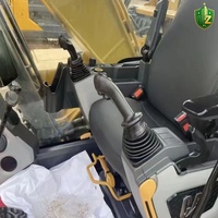 Excavadora de cadenas Caterpillar 320 usada de 20 toneladas con capacidad de cazo de 1.0m para construcción de carreteras y trabajos en canteras