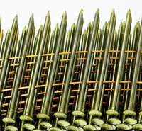 Clous à souder en bobine professionnels de 2,5 x 70 mm à angle de 15 degrés pour emballages robustes
