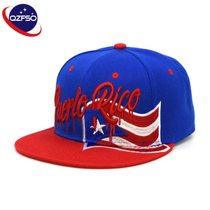 QZFSO Wholesale Custom 6 Panel Unisex 3d Embroidered Pattern Baseball <b>Hat</b> Outdoor Adjustable Flat Bill Hip Hop Snapback Caps - Product Image 1