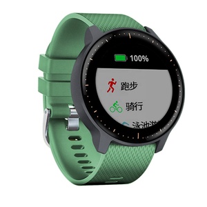Bracelet en Silicone 20mm Factory-Spot Compatible avec <span class=keywords><strong>Garmin</strong></span> <span class=keywords><strong>Vivoactive3</strong></span>/<span class=keywords><strong>Garmin</strong></span> Venu 2 Plus pour Bracelets de Montre - Product Image 5