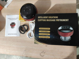 Appareil de ventouses électriques domestiques, instrument intelligent de moxibustion chaude et de raclage - Product Image 2