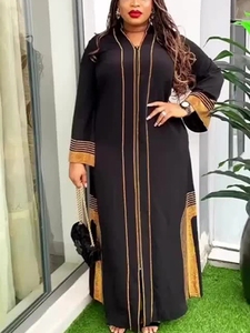 Aberto Abaya Dubai Kaftan Muçulmano <span class=keywords><strong>Cardigan</strong></span> Abayas Vestidos para Mulheres 2023 Casual Kimono Robe Femme Caftan Turco Islâmico Roupas - Product Image 2