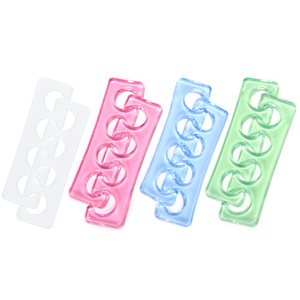 Separador de Dedos de Silicona Suave con 5 Orificios, Espaciador para el Cuidado de los Pies y Dedos, Herramientas para Manicura y Pedicura - Product Image 4