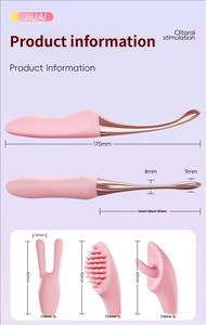 ดิ๊กโด้สั่นสะเทือนแบบปรับความถี่ได้สำหรับผู้หญิง รุ่น AV Massage Stick Dolphin Jumping Egg พร้อมที่ชาร์จแบบมินิ USB สำหรับช่วยตัวเอง - Product Image 6