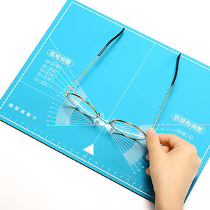 Almohadilla de ajuste para monturas de gafas 30x22cm, herramienta flexible de acetato para reparación y ajuste en oftalmología, para curvatura facial y ángulo de inclinación - Product Image 1