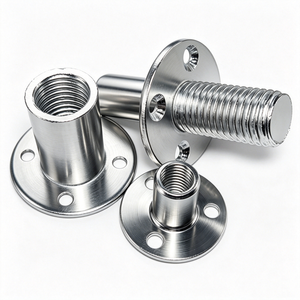 Écrou en T à trois trous de haute précision M12 M20 en acier au carbone galvanisé pour quincaillerie de meubles - Product Image 1