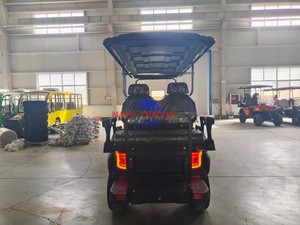 Carrito de Golf Todoterreno de 72V con Batería de Litio, 6 Plazas, Certificado por el DOT para Caza en EE. UU., con Configuración Personalizada y Espacio Adicional en la Caja Trasera - Product Image 4