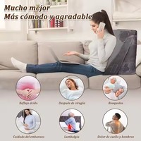Verstellbare dreieckige Rückenlehne am Bett Gewebte ortho pä dische Entlastung Komfortable Memory Foam Kissen Postoperative Bettkeil position ierer