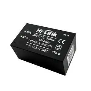 HLK-10M03 переменного тока 220 В в DC 3,3 В 10 Вт AC-DC преобразователь изолированный выключатель коммутационный модуль питания 10 М03