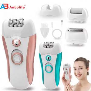 เครื่องกำจัดขน<span class=keywords><strong>ไฟฟ้า</strong></span>แบบ4 in 1ชาร์จได้เครื่องโกนขนสำหรับสุภาพสตรีที่<span class=keywords><strong>ดึง</strong></span>ผมเครื่องโกนหนวดที่โกนหนวดที่คลุมกำจัดขนขนาดเล็ก - Product Image 1