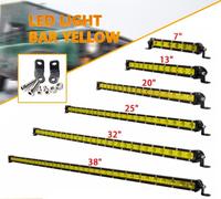 18-108W Petites barres lumineuses à LED à une rangée Nouvelle condition Wrangler pour les projecteurs de travail d'ingénierie automobile et moto