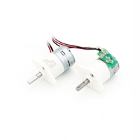 Moteur pas à pas miniature à aimant permanent DC5V SM1507GB100, arbre de 3,0 mm, 15 ohms, 15BY, 15 mm, 2 phases, 4 fils, avec boîte de vitesses