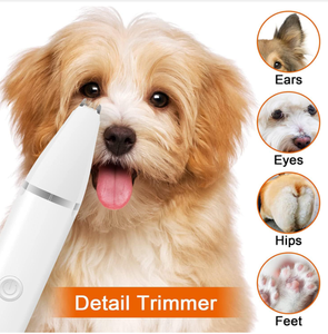 Cortapelos Inalámbrico para Patas de Perro, Cortapelos para Perros con Doble Cuchilla, Silencioso, 2 Velocidades, Cortapelos para Perros Pequeños, para Patas, Ojos, Orejas, Cara y Trasero - Product Image 6