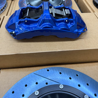 Kit d'étriers de frein personnalisés GT6 6 pistons et EPB 4 pistons avec disques de frein et plaquettes de frein, système de freinage de tuning compatible avec Palisade, Sorento et K5